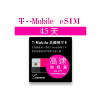 【citimobi】eSIM美加墨T-MOBILE 45天吃到飽(美國網卡 吃到飽 美國 網卡 上網卡 eSIM T-MOBILE)
