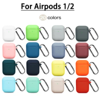 Case For Apple Airpods 2 Case earphone accessories wireless Bluetooth headset silicone Apple Air Pod 2 cover