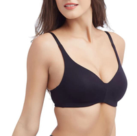 บราไร้โครง สัมผัสนุ่มสบาย รุ่น WO1518 สีดำ