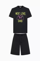 Penti Gamer Dad Multicolor Shorts Pajama Set