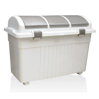 【日本 RISU】戶外型大容量多功能垃圾桶 100L(儲水桶)