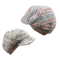 棉麻鴨舌帽 貝蕾帽(畫家帽/造型/棉質/飾品)