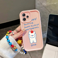 Casing Hp untuk Xiaomi Redmi 12 4G 12 5G 12C 11A POCO M6 Pro 5G POCO C55 Case Casing Lukis beruang p