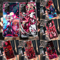 Anime H-Hazbin-H-Hotel Phone Case For Galaxy Samsung A02S A03 A03S A04 A04S A15 A25 A35 A55 A9 A8 A7 A6 J8 J6 J4 Plus S7 S10 Lit