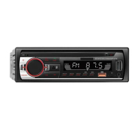 12V Car Bluetooth MP3 Player FM Radio Stereo Handsfree Call Stereo Player LED Backlight Display USB Charging CD Player Durable