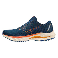 Mizuno Wave Inspire 19 [J1GC234455] 男 慢跑鞋 運動 路跑 支撐型 避震 舒適 深藍