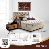 Springbed lady americana EXCELSIOR 34 cm (FIRM) 180X200 MATRAS ONLY