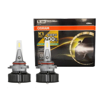 【Osram 歐司朗】2入 / K1 PRO系列加亮200% HIR2/9012 汽車LED大燈 6000K(公司貨 / 保固三年/送修容組)