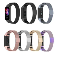 Milan Magnetic Loop Strap For Huawei Band 4 Wriststrap Bracelet Correa For Honor Band 5i Milanese Metal Watchband