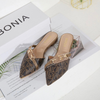 TQ · Bonia mules flat shoes untuk wanita HBA777-G24/3
