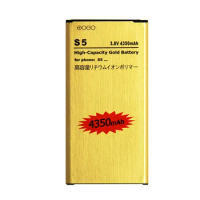 Gold Replacement S5 Battery For Samsung Galaxy S5 i9600 G9008V G9006 G900R4 Golden Battery EB-BG900BBE EB-BG900BBC