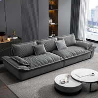 Cheap Fabric Living Room Sofas Puffs Futon Lazy Luxury Floor Clouds Couchs Organizer Reclinable Sofa Para Sala Home Furniture