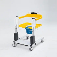 Hot Sale Toilet Commode Chair Electric Patient Lifting Transfer Chair For Elderly And Disabled