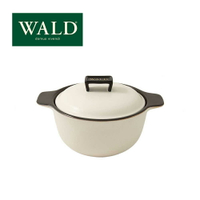 義大利Wald陶鍋-20cm燉鍋(粉白色)