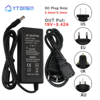 19V 3.42A Power Supply 5.5*2.5mm AC Adapter Charger for JBL Xtreme Xtreme 2 JBL Boombox Portable Wireless Speaker EU US UK AU