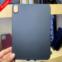 YTF-Carbon for iPad Mini 6 Case 2021 8.3 Inch, Slim Real carbon fiber phone case for 8.3” iPad Mini 6th 2021 (A2567 A2568 A2569)