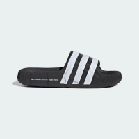 【adidas 愛迪達】Adilette 22 男女 涼拖鞋 運動 休閒 日常 居家 逛街 舒適 環保 黑白(IF3670)