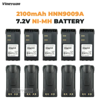 10X HNN9009A 2100mAh Battery for Motortola HT750 HT1250 HT1550 GP680 GP640 GP340 GP380 GP338 GP328 PRO5150 MTX850 MTX950 MTX8250