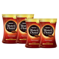 即期品【NESCAFE 雀巢咖啡】美式鑑賞咖啡原味補充包170g x4包