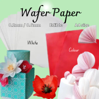 Edible Wafer paper,BurnAway Cake Wafer, Edible Burn Paper, Edible wafer flower cake decoration, Ed