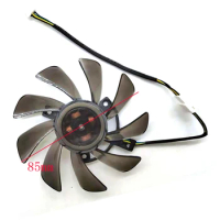 Everflow 85MM T129215SU 4Pin Cooling Fan Replace For ASUS GTX 460 560 GTX 960 Mini RX570 HD 6790 6870 Graphics Card Cooler Fans
