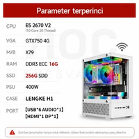 SKY - AOC PC Gaming Intel i5 9400F Fullset SSD 512GB RX580 GTX1650 RTX3050 WiFi Bluetooth Komputer G