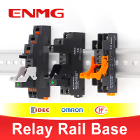 ENMG rail-mounted relay base: RXG-ZE1S-35M, RGZE05P/08P, 5-pin, 8-pin, SJ1S-05B