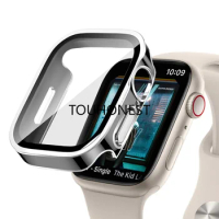 Watch case For Apple Ultra Dual Color Waterproof Shell Apple iwatch 7 8 4 5 6 SE 40mm 41mm 44mm 45mm 49mm PC+tempered glass