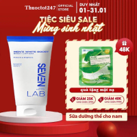 【Không hiệu quả hoàn tiền】 【Hàng nhập khẩu 】 Sữa dưỡng thể trắng da nam giới SEVENLAB 250gram không