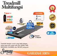 L011 Manual Treadmill alat fitness lari olahraga fitnes treatmil joggi