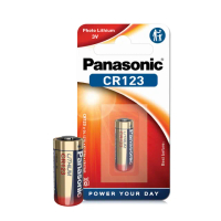 【Panasonic 國際牌】CR123 一次性鋰電池-4顆入 吊卡包裝(E123A/K123L/CR17345)