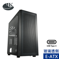 Superchannel 視博通 LK LAI099 E-ATX電腦機殼(黑色)