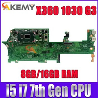 DAX31MB1AA0 DA0X31MBAF0 For HP Spectre X360 13-AC 13-W Laptop Motherboard With i5 i7 CPU 8GB/16GB RAM 907558-601 918042-601
