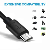2 in 1 Micro USB Network Ethernet Adapter Cable for Chromecast Fire TV Stick