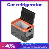 30L/40L/50L Alpicool Car Refrigerator 12V/24V Portable Freezer Fridge Quick Refrigeration 110V-240V Car Home Travel Picnic Fridg