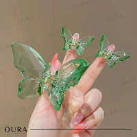 Jepit Rambut Kupu Kupu Jepitan Kupu2 Kristal Jedai Aesthetic Butterfly Series Korean Style Hair Claw