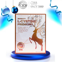 Viên uống GB Beauty L cystine Premium 500mg làm đẹp da, giảm rụng tóc, giảm thâm sạm da chính hãng (