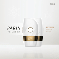 PARIN IPL LASER ICONIC GEN4◥ เครื่องเลเซอร์กำจัดขน ยอดขายอันดับ1 White Pearl One