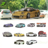 Car Air Freshener Hanging Rearview Mirror Perfume For Honda Civic 8th/10th Gen Type R NSX GK5 Accord Odyssey Vezel Fit Accessory