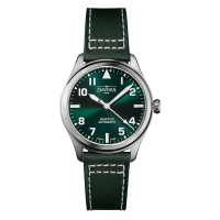 DAVOSA 161.530.75 紀念萊特兄弟首次飛行120週年錶款 皮帶 幻影綠 40mm