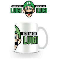 【任天堂】路易吉 (Here We Go Luigi) 進口馬克杯 / 瑪利歐 Super Mario /Luigi