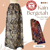 QQ HOUSE Kain Berpantang Bergetah / Confinement Sarong / Kain Batik Instant - Ready Stock S-5XL