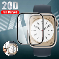 Screen Protective Film Cover For Apple Watch Series 8 Ultra 49mm Smart Watch Screen Protector Shell Case Accessories
