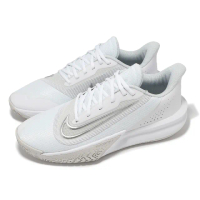 【NIKE 耐吉】籃球鞋 Precision 7 VII 男鞋 女鞋 白 灰 緩衝 回彈 運動鞋(FN4322-100)