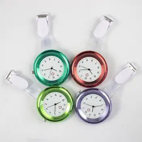 Fashion Nurse Pocket Watch Round Numeral Analog Quartz Clip-On Nurse Doctor Pocket Watch Gift Watches