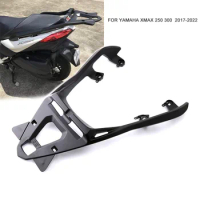 Aluminum Alloy Motorcycle Luggage Racks Rear Carrier Rack Tailbox Fixer Holder Cargo Bracket Tailrack Kit For Yamaha XMAX250 300