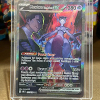 Mewtwo ex SAR Kartu Pokemon TCG Indonesia Kehadiran Juara sv10s Destined Rivals SIR Special Illustra