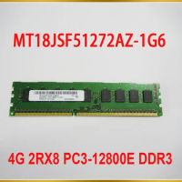 For MT RAM 4GB 4G 2RX8 PC3-12800E DDR3 1600 UDIMM ECC MT18JSF51272AZ-1G6