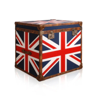 【MUSE】Cleveland克利夫蘭復古英倫國旗收藏箱(收藏箱)