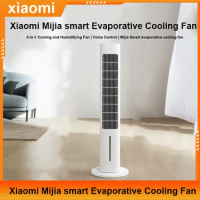 NEW Xiaomi Mijia Smart evaporative cooling fan Air Natural wind cooling and humidification three-in-one work with Mijia APP